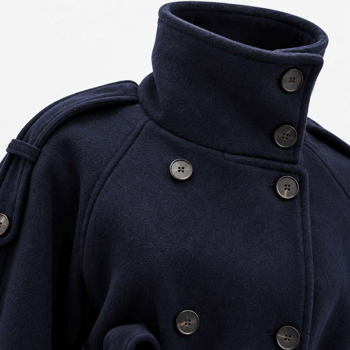 Classy Trenchcoat Navy Blue