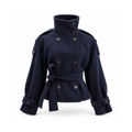 Classy Trenchcoat Navy Blue
