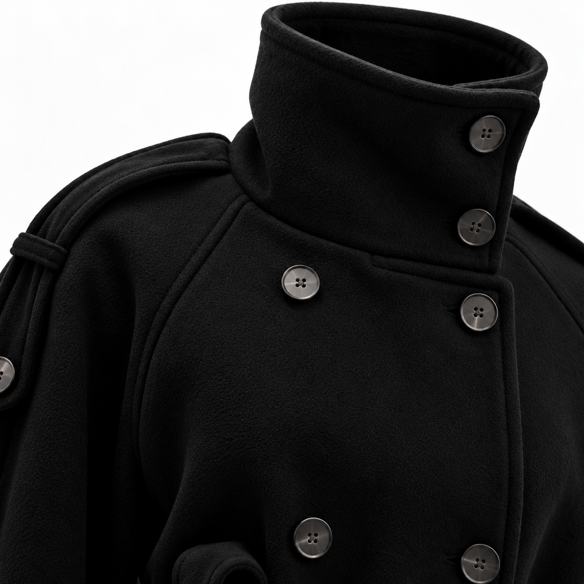 Classy Trenchcoat Black